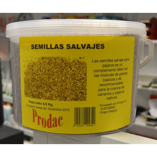 Semillas Salvajes 4,5 Kg. Prodac